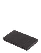 Personal Card Holder Grey Design Letters