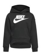 Nike Club Fleece High-Low Pullover Hoodie Black Nike