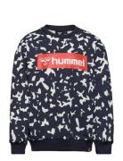 Hmlditz Sweatshirt Blue Hummel