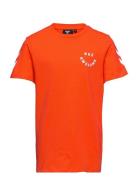Hmloptimism T-Shirt S/S Orange Hummel