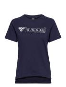 Hmlnoni 2.0 T-Shirt Navy Hummel