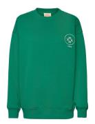 Sweatshirt Ls Green Barbara Kristoffersen By Rosemunde