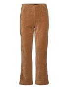 Slvelvetina Pants Brown Soaked In Luxury