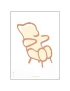 Bamse Hvid Patterned Brainchild