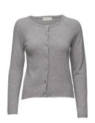 Wool & Cashmere Cardigan Grey Rosemunde