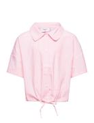 Bellis Ss Shirt Pink Grunt