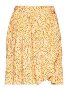 Slfjalina Hw Short Wrap Skirt M Patterned Selected Femme