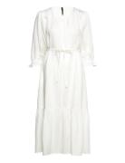Abigail Dress White Mother Of Pearl