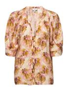 Esmay Palm Leaves Blouse Patterned Dante6