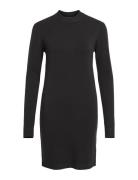 Objthess L/S Knit Dress Black Object