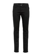 Anbass Trousers Slim Hyperflex Colour Xlite Black Replay