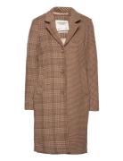 Anf Womens Outerwear Beige Abercrombie & Fitch