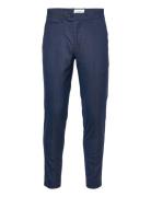 Checked Stretch Club Pants Navy Lindbergh