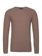 Lauritz Crew Knit Brown Clean Cut Copenhagen