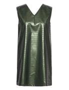 Ingeborg Snake Dress Green Noella