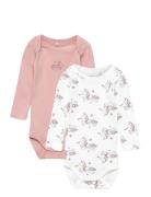 Nbfbody 2P Ls Unicorn Noos Patterned Name It