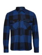 Onsmilo Ls Check Overshirt Noos Blue ONLY & SONS