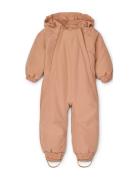 Lin Baby Snowsuit Pink Liewood