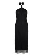 Mesh Lyr Dress.dry S Black Helmut Lang