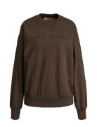 Jxdee Ls Loose Grunge Sweat Noos Brown JJXX