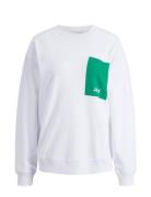 Jxavery Ls Relaxed Sweat White JJXX