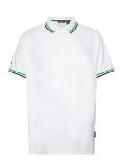 Mens Pines Polo White Abacus