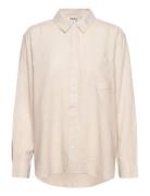 Onltokyo L/S Linen Blend Shirt Pnt Noos Cream ONLY