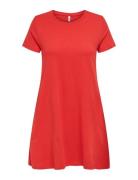 Onlmay Life S/S Pocket Dress Jrs Red ONLY