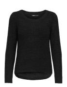 Onlgeena Xo L/S Pullover Knt Noos Black ONLY