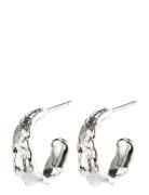 Bathilda Earrings Silver Pilgrim