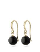 Goldie Black Earrings Black Pilgrim