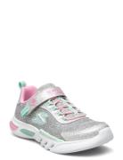 Girls Glow Brites - Dazzle Force Grey Skechers