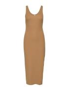 Suella Long Dress 7542 Khaki Samsøe Samsøe