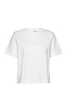 Slfessential Ss Boxy Tee Noos White Selected Femme