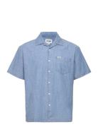 Ss Resort Shirt Blue Wrangler