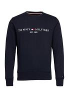 Tommy Logo Sweatshirt Blue Tommy Hilfiger