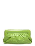 Veldagz Midi Patent Clutch Green Gestuz