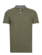 Classic Pique Polo Khaki Superdry