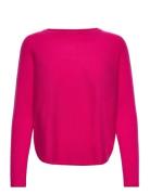 Curved Sweater Pink Davida Cashmere
