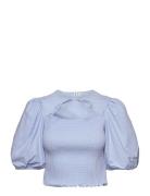 Romeors Blouse Blue Résumé