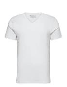 V-Neck T-Shirt White Bread & Boxers