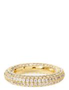 The Pavé Amalfi Ring-Gold- 8 Gold LUV AJ