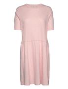 Arense Dress Gots Pink Basic Apparel