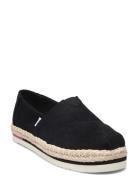 Alpargata Platform Rope Black TOMS