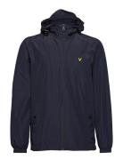 Zip Through Hooded Jacket Navy Lyle & Scott