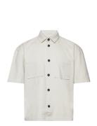 Boxy Twill Shirt White Tom Tailor