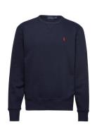 Rl Fleece-Lsl-Knt Blue Polo Ralph Lauren