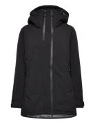 W Nora Long Insulated Jacket Black Helly Hansen