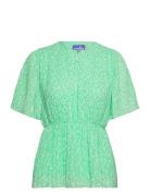 Bonniecras Blouse Green Cras