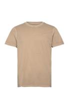 Sunfaded Ss T-Shirt Beige GANT